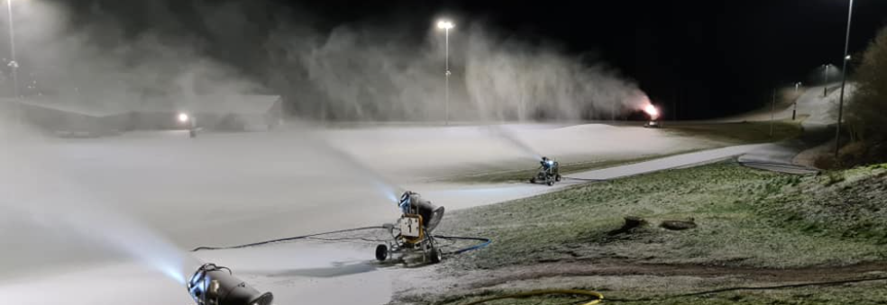 Snøproduksjon desember 2021
